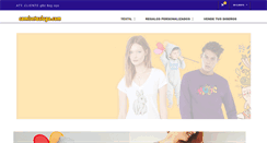 Desktop Screenshot of camisetaslugo.com